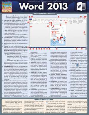 Word 2013 de BarCharts Inc