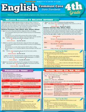 English Common Core 4th Grade de BarCharts Inc