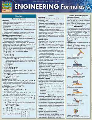 Engineering Formulas de BarCharts Inc