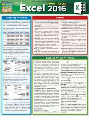 Excel 2016 Pivot Tables de Curtis Frye