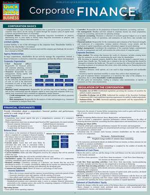 Corporate Finance de Barcharts Inc