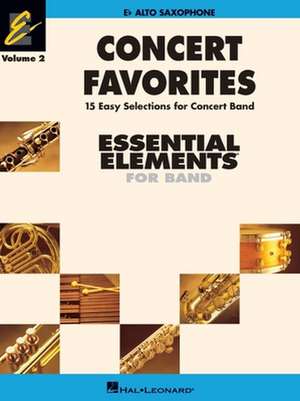 Concert Favorites Vol. 2 - Alto Sax de Michael Sweeney