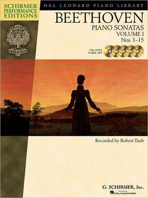 Beethoven Piano Sonatas, Volume I: Nos. 1-15 de Ludwig Van Beethoven