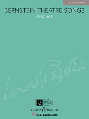 Bernstein Theatre Songs de Leonard Bernstein