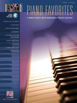 Piano Favorites [With CD] de Hal Leonard Publishing Corporation