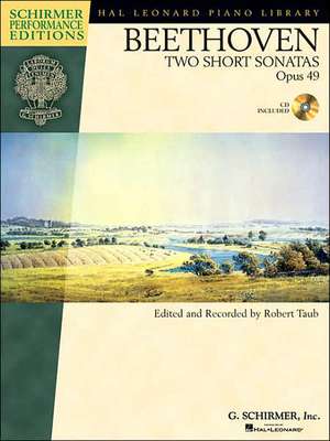 Beethoven - Two Short Sonatas, Opus 49 de Ludwig van Beethoven