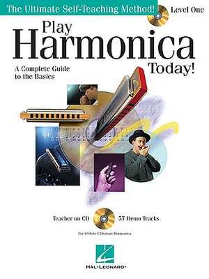 Play Harmonica Today! Level 1 - Book/Online Audio de Lil' Rev