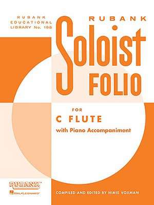 Soloist Folio: For C Flute with Piano Accompaniment de Hal Leonard Corp