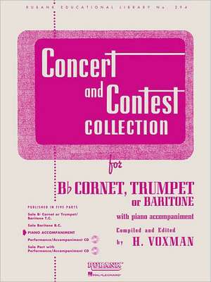 Concert and Contest Collection de H. Voxman