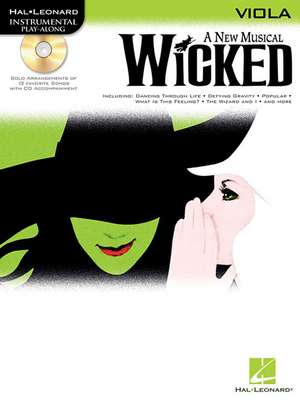 Wicked: Viola: A New Musical [With CD] de Stephen Schwartz