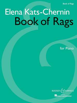 Book of Rags for Piano: Piano Solo de Elena Kats-Chernin