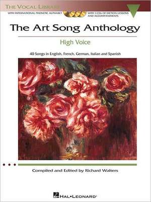 The Art Song Anthology - High Voice Book/Online Audio de Richard Walters