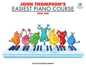 John Thompson's Easiest Piano Course - Part 1 Book/Online Audio de John Thompson