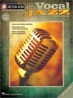 Vocal Jazz (Low Voice) [With CD (Audio)] de Hal Leonard Corp