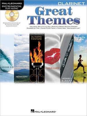 Great Themes: Clarinet [With CD (Audio)] de Hal Leonard Corp