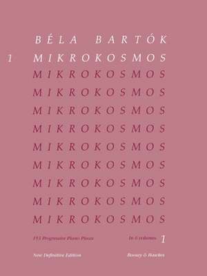 Bela Bartok: Mikrokosmos, Nos. 1-36 de Bela Bartok