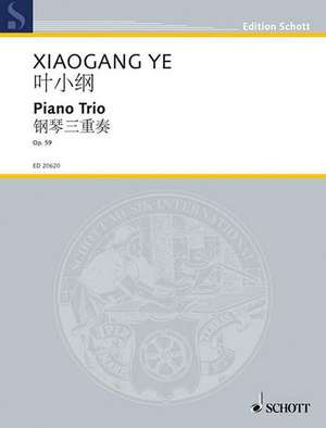 Piano Trio, Op. 59 de Xiaogeng Ye