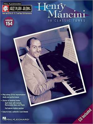 Henry Mancini [With CD (Audio)] de Henry Mancini