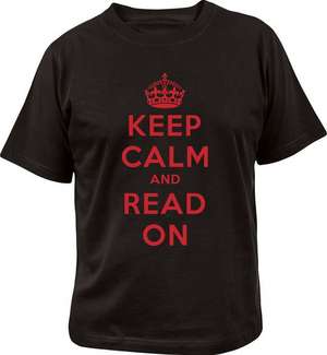 Keep Calm T-Shirt X-Large de Gibbs Smith Publisher