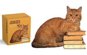 Cat Reader Jiggie Puzzle 81 Piece de Gibbs Smith Publisher