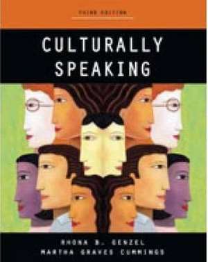 Culturally Speaking de Rhona B. Genzel