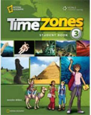 Time Zones 3: Student Book Combo Split A with MultiROM de Jennifer Wilkin