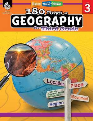 180 Days of Geography for Third Grade (Grade 3) de Biffle, Saskia