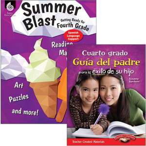 Getting Students and Parents Ready for Fourth Grade (Spanish) 2-Book Set de Multiple Authors