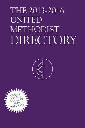 2013-2016 United Methodist Directory de Barbara Dick