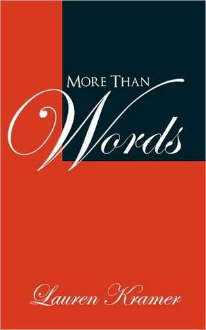 More Than Words de Lauren Kramer