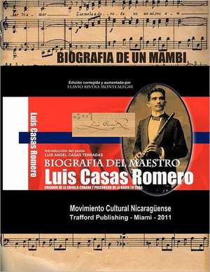 Biografia del Maestro Luis Casas Romero de Rivera Montealegre, Flavio