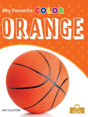 Orange de Amy Culliford