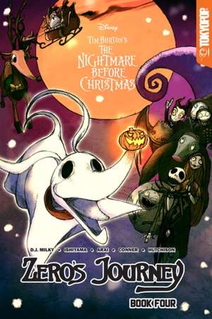 Disney Manga: Tim Burton's The Nightmare Before Christmas -- Zero's Journey Graphic Novel Book 4 de D.J. Milky