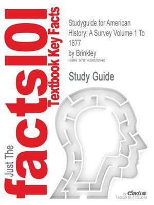 Studyguide for American History de Brinkley