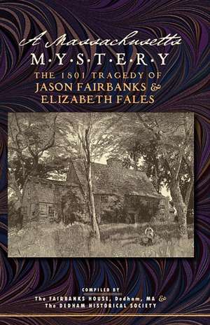 A Massachusetts Mystery de Jason Fairbanks