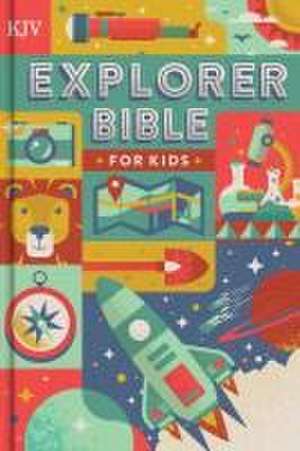 KJV Explorer Bible for Kids, Hardcover de Holman Bible Publishers