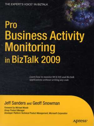 Pro BAM in BizTalk Server 2009 de Jeff Sanders