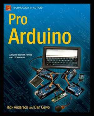 Pro Arduino de Rick Anderson