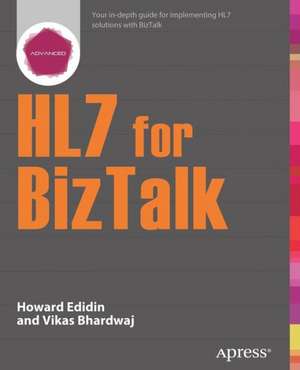 HL7 for BizTalk de Howard Edidin