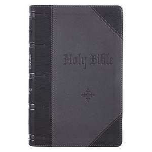 KJV BIBLE GP 2-TONE BLACK/DARK