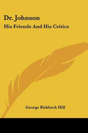 Dr. Johnson de George Birkbeck Hill