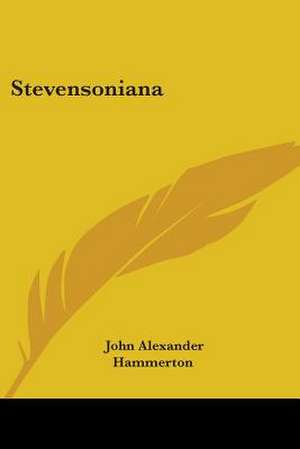 Stevensoniana de John Alexander Hammerton