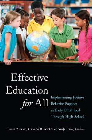 Effective Education for All de Chun Zhang