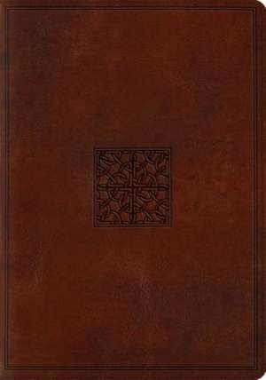 ESV Study Bible (TruTone, Walnut, Celtic Imprint Design) de Spck