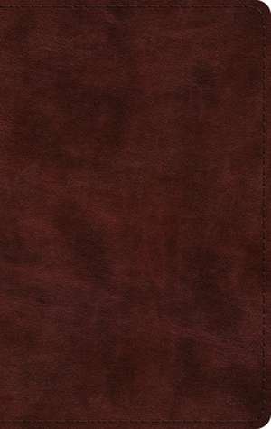 ESV Large Print Thinline Bible (TruTone, Mahogany) de Spck