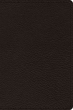 ESV Heirloom Bible, Heritage Edition (Goatskin, Black) de . .