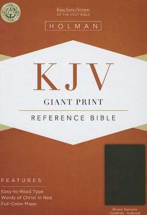 Giant Print Reference Bible-KJV de Broadman & Holman Publishers