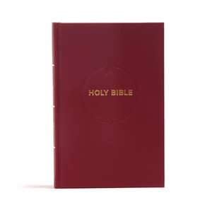 CSB Pew Bible, Garnet de Holman Bible Staff