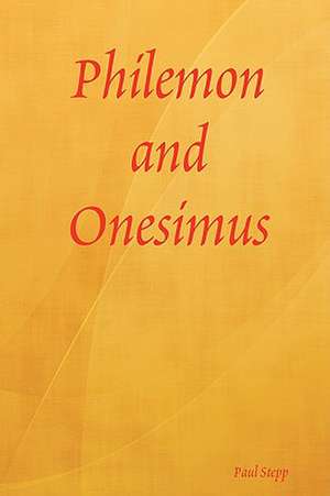 Philemon and Onesimus de Paul Stepp