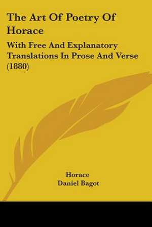 The Art Of Poetry Of Horace de Horace